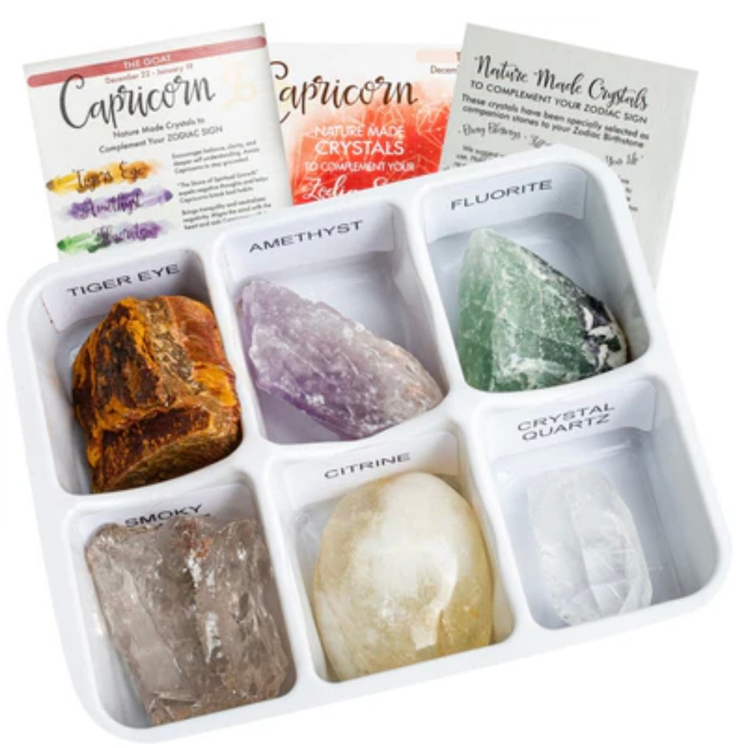 Zodiac Crystal Sets (6 gemstones)