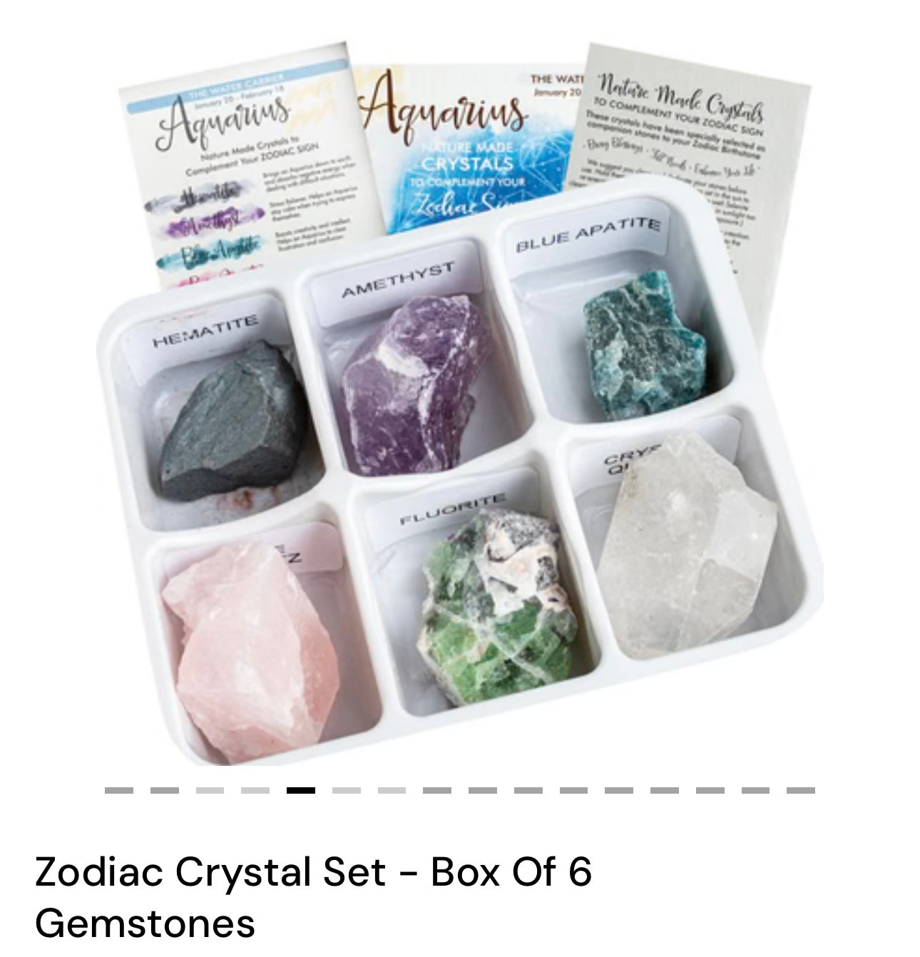 Zodiac Crystal Set