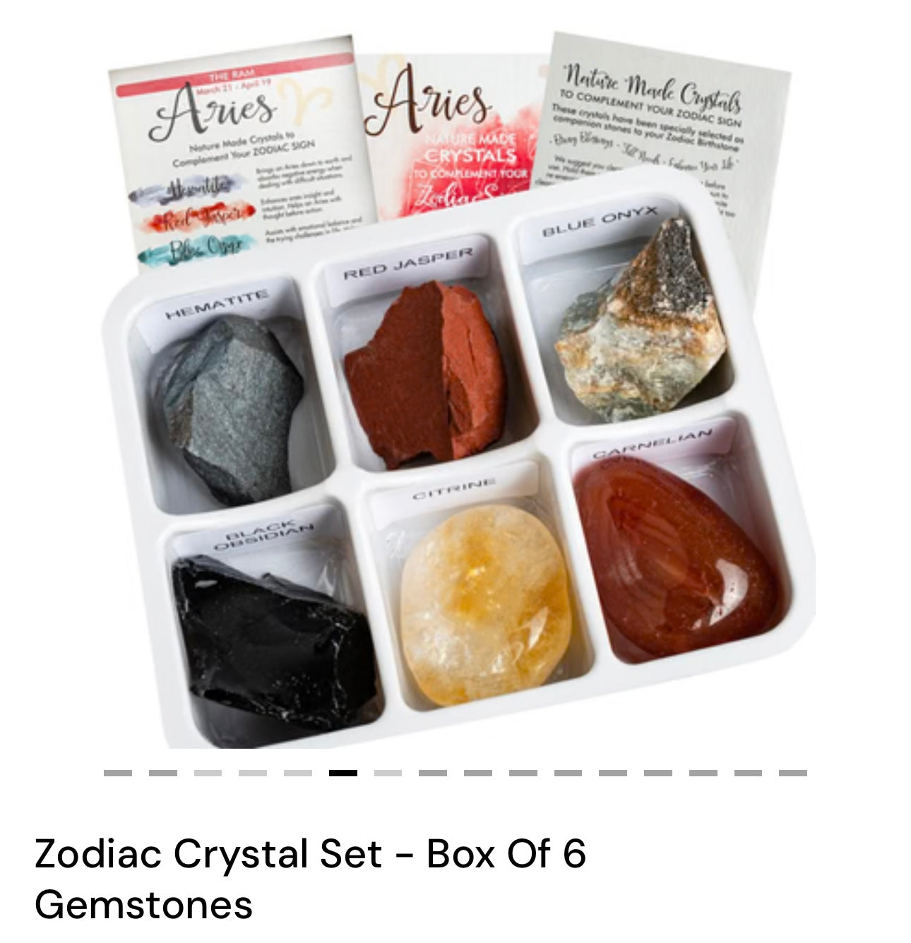 Zodiac Crystal Set