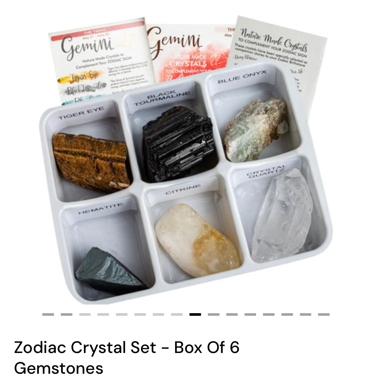 Zodiac Crystal Set