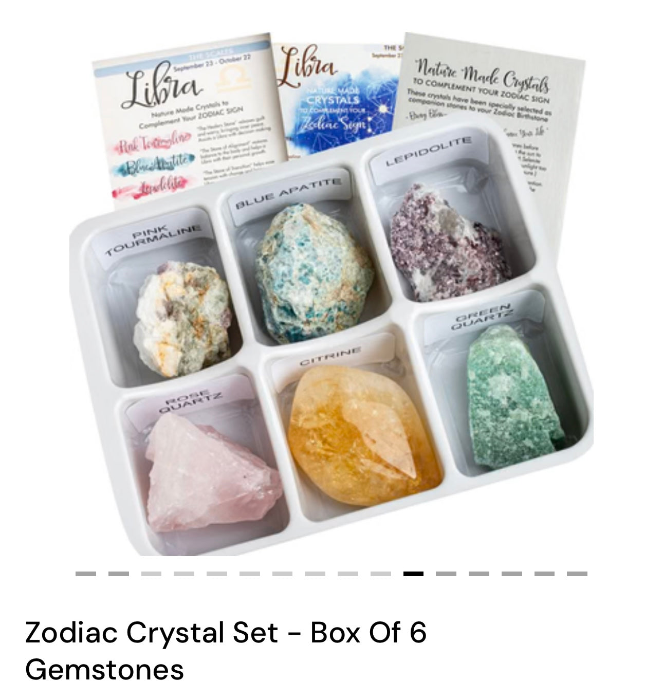 Zodiac Crystal Set