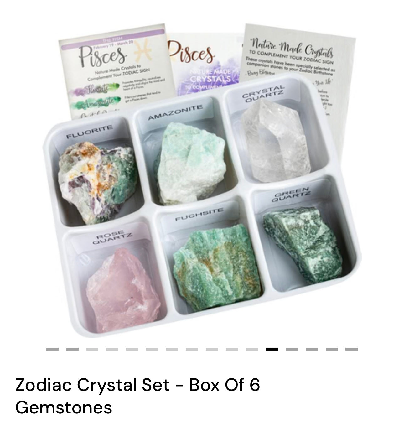 Zodiac Crystal Set