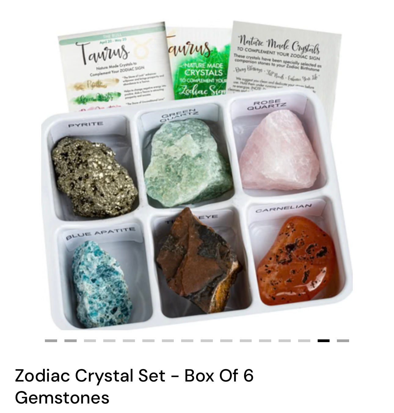 Zodiac Crystal Set